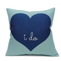 ราคา ปลอกหมอนอิง ปลอกหมอน Sarung Bantal Sofa Square 45 x 45 ซม. Love Tiffany (58001148724)