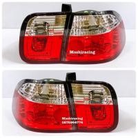ราคา ไฟท้าย ไฟท้าแต่ง HONDA CIVIC EK ปี1996 1997 1998 ไฟท้ายซีวิค96 ขาวแดงเพชร (9709273778)