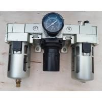 ราคา ชุดกรองลม ดักน้ำ แบ่งลม จ่ายน้ำมัน 3/4" Filter Regulator and Lubricator ยี่ห้อ XYLON รุ่น XYL-4000 (40207844055)