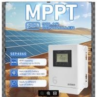 ราคา ● MPPT solar charger panel Solar Controller SEP4860 New 60A 12v 24v 48v ​ ​คุณสมบัติ ​ ● สามารถต่อกับแผงโซลาร์เซลล์ได้โด (28124151824)