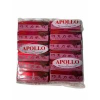 ราคา APOLLO Wafer Chocolate เวเฟอร์ซ็อกโกแลต 12g 1แพค/จำนวน 48 ชิ้น ราคาพิเศษ สินค้าพร้อมส่ง!! (5072973940)