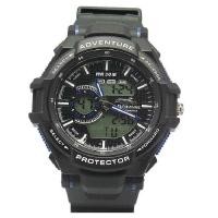 ราคา US SUBMARINE นาฬิกาผู้ชายสปอร์ต 2ระบบ สายเรซิน BB MN.TP3135M ประกัน 6 เดือน (140335820)