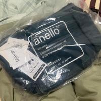 ราคา กระเป๋าสะพายข้างสีเขียวเข้ม anello (22827916206)