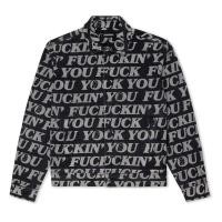 ราคา SLUM LTD - RIPNDIP H22 Fuckin Fuck Denim Jacket Black (23334649094)
