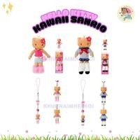 ราคา พวงกุญแจ Hello Kitty Sanrioคิตตี้ขายาว ที่ห้อยโทรศัพท์ Kawaii Hawaii ของแท้ 100% (40729092975)
