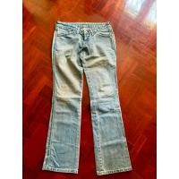 ราคา กางเกงยีนส์ Levi's 593 มือสอง ทรงขาม้า Bootcut เอวต่ำต่ำมาก (45407659955)