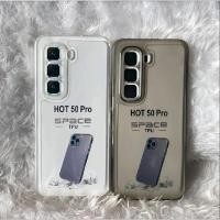 ราคา เคสนิ่ม Clear Space Infinix Hot 50 pro 4G เคสซิลิโคนความหนาโปร่งใส 2.1MM + ตัวป้องกันกล้อง Pro (53004080875)