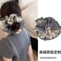 ราคา ผมฝรั่งเศสลายสก็อตแบบลูกไม้ มาพร้อมเชือกและหางม้าสำหรับสไตล์ทันสมัย (25146203933)