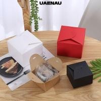 ราคา ยูเอเน่ กล่องกระดาษแท็กกระดาษสี่เหลี่ยมสําหรับถุงขนมแต่งงาน (49404811435)