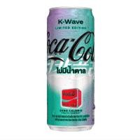 ราคา (แพ็ค6กระป๋อง) COKE Coca Cola No sugar โค้ก โคคา โคล่า K-Wave เค-เวฟ ไม่มีน้ำตาล 325ml โค้ก coke (27160187173)