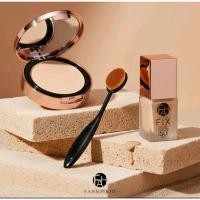 ราคา F.A.H เซ็ทสุดคุ้ม ครีมรองพื้น และ แป้งพัฟ fah SUPER FIX ฟรีแปรงเกลี่ย (4661588778)