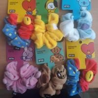 ราคา ยางมัดผม ดีไซน์ใหม่ แบบเป็นทางการ BT21 (BTS) (8630917908)