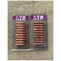 ราคา CONTACT TIP หัวเชื่อมทองแดง อะไหล่ ตู้เชื่อม MIG ยี่ห้อ STR (10 ชิ้น/แผง) (40401041190)