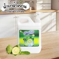 ราคา น้ำยาล้างจาน กลิ่นมะกรูด ปริมาณ1500มล. น้ำยาล้างจานแบบแกลลอน Kira Kira Clean (26138977321)