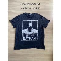 ราคา เสื้อยืด มือสอง Batman แบทแมน สภาพดี ของแท้ เปิดกระสอบ (19628077152)