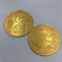 ราคา +* v Collection เส้นผ่านศูนย์กลาง 88㎜ทองแดงบริสุทธิ์ Gilt Qing Dynasty นั่งเหรียญเงินมหาสมุทรมังกร 100 หยวน 1908 เหรียญทองต่างประเทศ 3.24+ASWQ @ #¥% DEvc (57757602837)