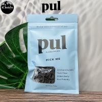 ราคา [PUL] Biodegradable Charcoal Infused Floss Picks 50 Floss Picks ไหมขัดฟันชาร์โคล (19039788466)
