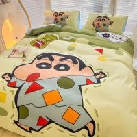 ราคา Sanrio ผ้าไหมน้ำแข็งชุดสี่ชิ้นการ์ตูนน่ารัก Kulomi ผ้าห่มเย็นผ้าปูที่นอน (24283486102)