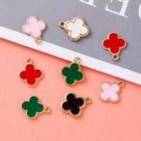 ราคา 1ชิ้นเกาหลีสร้อยคอจี้/สร้อยข้อมือเสน่ห์/ต่างหูจี้/เข็มกลัด ทําเอง -ใบโคลเวอร์ธรรมดา-ลูกปัดเมือง (52056298639)