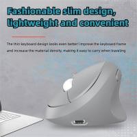 ราคา การออกแบบตามหลักสรีรศาสตร์ไร้สายบลูทูธเมาส์แบบสองโหมดโฟโตอิเล็กทริคแนวตั้งเมาส์เงียบเหมาะสําหรับโน๊ตบุ๊ค/เดสก์ท็อป (50407003695)