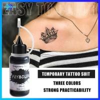 ราคา EPMN> ชั่วคราว Tattoo Indian Henna Tattoo Ink Body Art สีกึ่งถาวรแต่งหน้า Pigment Pain Eyebrow Eyeliner Beauty Supply DIY ใหม่ (47355424360)