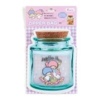 ราคา SANRIO ซองใส่ของ D CUT ZIPPER BAG Little Twin Stars แท้ (2383176201)
