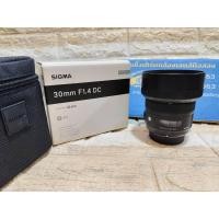 ราคา Sigma 30 F1.4 (Nikon) สภาพสวย ไม่มีฝ่ารา ใช้งานได้ปกติทุกระบบ (43005189010)
