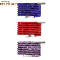 ราคา CraftloveX 1 ชิ้น สายเชือกรองเท้าแฟชั่น สายคาดลายถักแบบครอส สไตล์สดใส (40478688459)