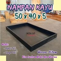 ราคา ถาดไม้ขนาด50x40x5ถาดไม้สุนทรียศาสตร์พร้อมเชือก/เชือกไม่มี (52551870219)