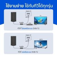ราคา เสาอากาศทีวีดิจิตอล GMM Z ZA1 เสาอากาศภายในและภายนอก พร้อมสายสัญญาณยาว 10 เมตร (24440845736)