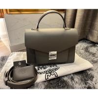 ราคา ส่งต่อ กระเป๋า MCM Patricia Satchel Bag Medium size (20671536263)