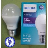 ราคา Philips หลอดไฟ LED Bulb 13W ขั้ว E27 สีคูลเดย์ไลท์ (6500K) ขนาด 13 วัตต์ (3528651729)