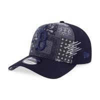 ราคา New Era หมวกรุ่น Boston Red Sox Boro Contemporary Blue Multi 9FORTY A-Frame Cap (24687615033)