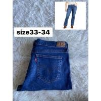 ราคา กางเกงยีนส์ลีวาย 515 Bootcut Jeans แท้%มือสอง (42520393116)
