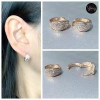 ราคา ต่างหูเพชรห่วงเล็ก งานเพชรฝังละเอียด (5054156821)