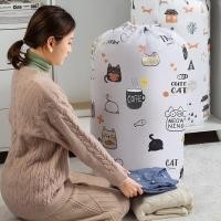 ราคา ใบใหญ่มากก ถุงเก็บผ้านวม เสื้อผ้า หมอน ผ้าห่ม แบบพลาสติก มีหูรูด กันฝุ่น กันน้ำ กระเป๋า จัดระเบียบ Storage Bag (2388178618)
