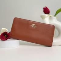 ราคา กระเป๋าสตางค์ใบยาว COACH SKINNY WALLET 58586 (54207304379)