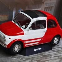 ราคา SOLIDO 1/18 FIAT 500 L 1982 FIAT รถรุ่นโลหะผสมเปิดซ้ายขวา (48307775874)