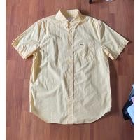 ราคา Lacoste Regular Fit เสื้อเชิ้ต สีเหลือง m/l สภาพใหม่ (40157857248)