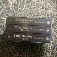 ราคา Fifty Shades Trilogy, ฟิฟตี้เชดส์ 3 ภาค, ภาษาอังกฤษของแท้ค่ะ, Greys, Fifty Shades, Darker, Freed, EL James (4745502414)