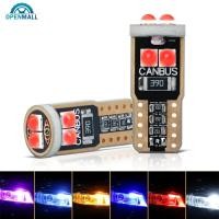 ราคา OPENMALL 1 PC T10 ไฟป้ายทะเบียนรถยนต์ 6SMD 3030 Canbus W5W 194 168 หลอดไฟ LED 12V แผ่นภายในโดมไฟโคมไฟอ่านหนังสือ C1O2 (40212660716)