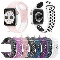 ราคา สายนาฬิกาข้อมือซิลิโคนสําหรับ apple watch iwatch series 5 4 3 2 1 bands 42 มม 38 มม 40 มม 44 มม (2334903558)