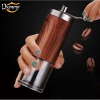ราคา เครื่องบดกาแฟมือหมุนสำหรับพกพา สไตล์วินเทจ-ย้อนยุค Stainless steel hand coffee grinder Simpler (11046954171)