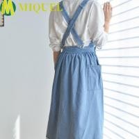 ราคา MIQUELZA ผ้ากันเปื้อนยีนส์วินเทจ|ผ้ากันเปื้อนด้านหลังไขว้ผ้าฝ้ายซักได้, แบบพกพาหนาสบายผ้ากันเปื้อนผ้ากันเปื้อนผ้ากันเปื้อนผ้ากันเปื้อนกันคราบอบ (47757021929)