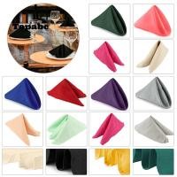 ราคา Top ผ้าเช็ดปาก ผ้าซาติน พรีเมี่ยม ล้างทําความสะอาดได้ ทนทาน นุ่ม ทึบ พร้อมขอบผ้า (22549236352)