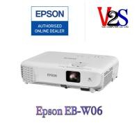 ราคา Epson Projector EB-W06 โปรเจคเตอร์ WXGA 3LCD ประกันศูนย์ (10410464096)