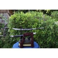 ราคา ดาบเก่า ดาบโบราณ ดาบหุ้มเงิน ดาบพ่อค้าคหบดีในอดีต ใบดาบเก่าตีทบอายุไม่ต่ำกว่า 100 ปี ตอกลายขูดร่องเลือด ฝักหวายเดิม (21880731163)