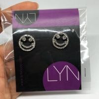 ราคา ต่างหู LYN ของแท้ ตุ้มหูเพชร ต่างหูเพช (934260241)