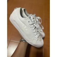 ราคา Adidas Nizza สีขาว ไซร้ 40.5/25.5 มือสองของแท้ (43572873988)