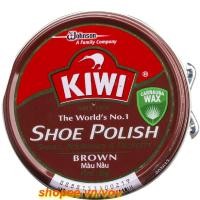 ราคา ของแท้ Kiwi Paste Sp Brow Brown Shoe Polish 45ml. (24427973929)